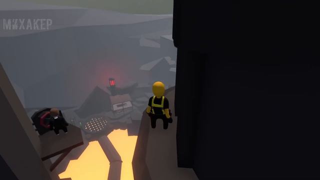 HUMAN FALL FLAT Смешные моменты (перевод) 🌋 ЛАВА И КИТАЙСКИЕ ХАКЕРЫ (VanossGaming)
