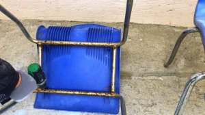 Реставрация пластиковых стульев. Как обновить пластиковые стулья. Чем покрасить пластиковую мебель