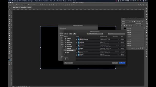 Esportare fotogrammi in sequenza da un video - Photoshop Tutorial смотреть онлайн