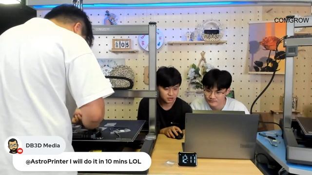 NEW RELEASE - Comgrow T500 3D Printer: 500*500*500mm | 7'' Klipper Screen | 200mm/s Printing Speed