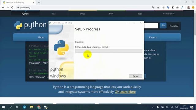 Python 3 interpretatorini o'rnatish смотреть онлайн