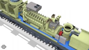 Устройство тепловоза ТЭП70БС