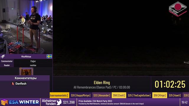 [RU] Elden Ring [Boss Rush (Dance Pad)] от MissMikkaa - #ESAWinter23 смотреть онлайн