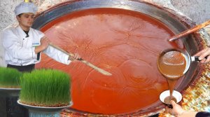 Легендарный Сумаляк . СУМАЛЯК ГОТОВЯТ 3 000 ЛЕТ. Сумаляк Рецепт