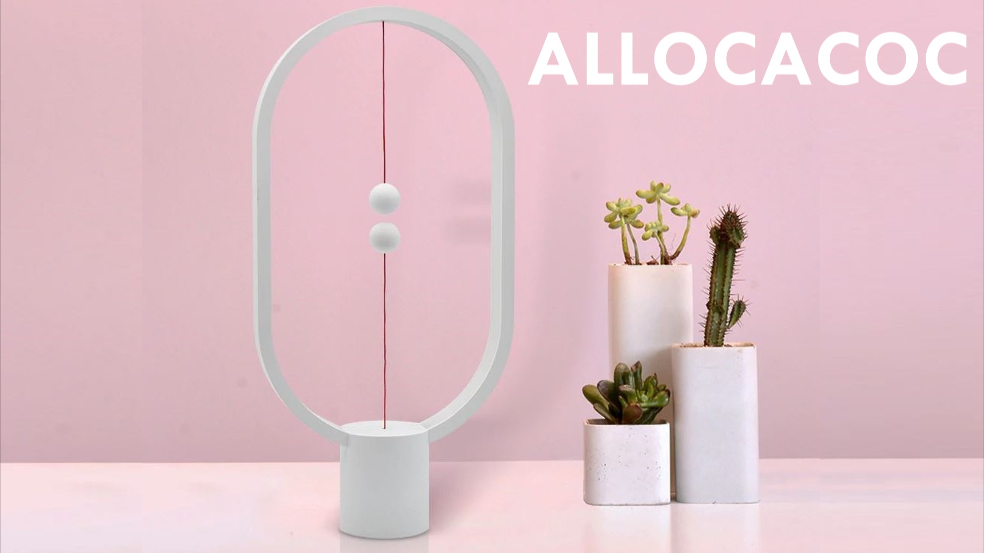 Настольная лампа Левитация из Китая Светильник Allocacoc с aliexpress ! смотреть онлайн