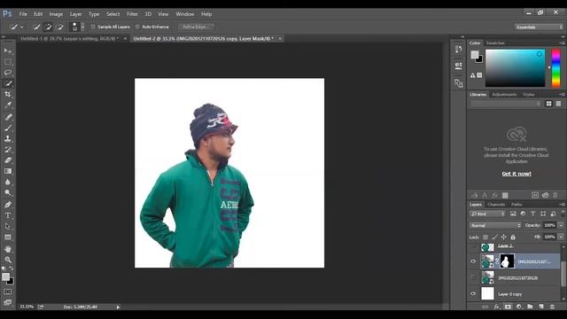 HOW TO MAKE A DOUBLE EXPOSURE EFFECT IN PHOTOSHOP???....please like,share and subscribe смотреть онлайн