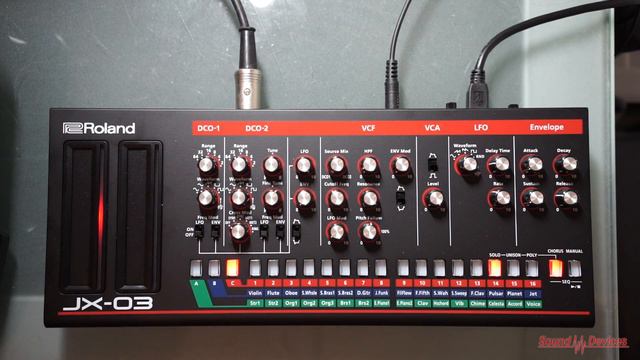 Roland Boutique | JX-03 Synth Module Demo смотреть онлайн