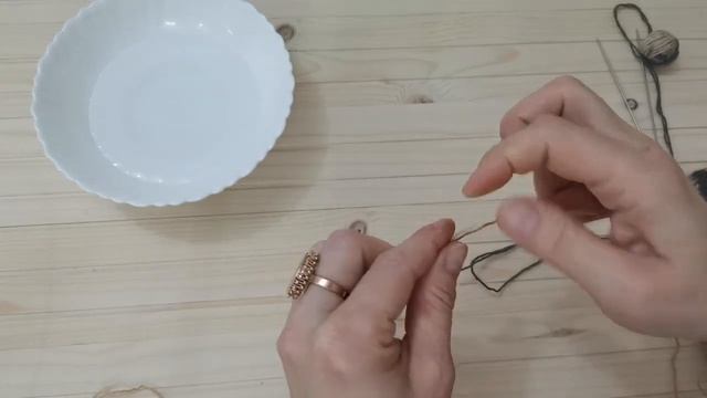 Соединение шерстяной нити без узлов смотреть онлайн