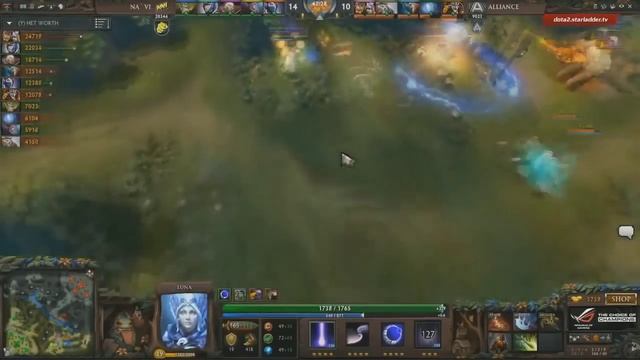 Суперсейв от Kuroky и метеор от Dendi [Na'Vi - Alliance] смотреть онлайн