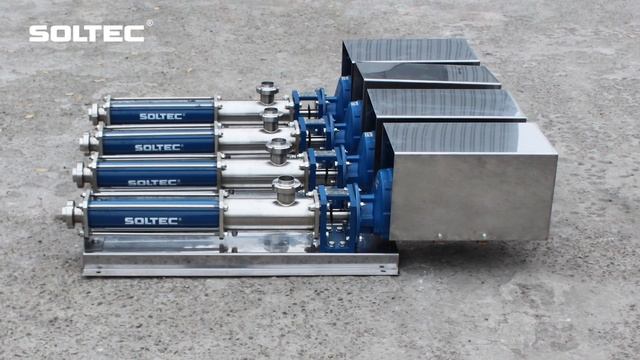 Пищевой насос SOLTEC ® BN038L01FY для перекачивания молочных продуктов