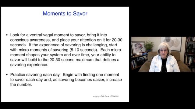 The Skill of Savoring: A Polyvagal Tool for Ventral Vagal Regulation смотреть онлайн