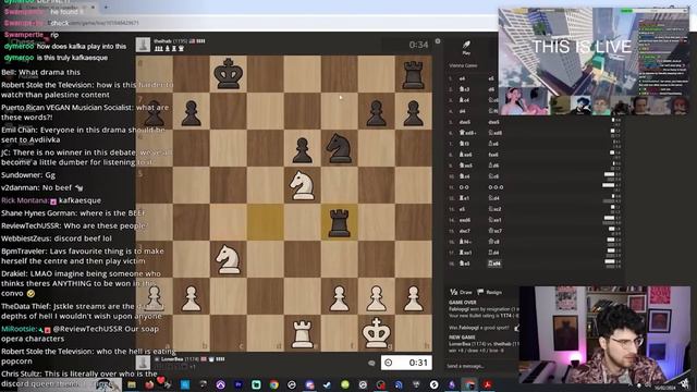 Lav CONFRONTS Destiny (lonerbox unphased, playing chess) смотреть онлайн