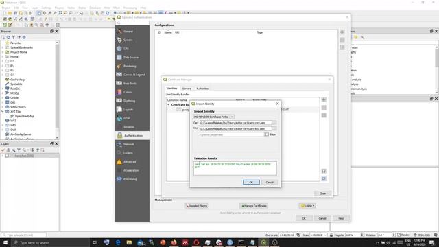 How to connect to a POSTGIS database using SSL in QGIS смотреть онлайн