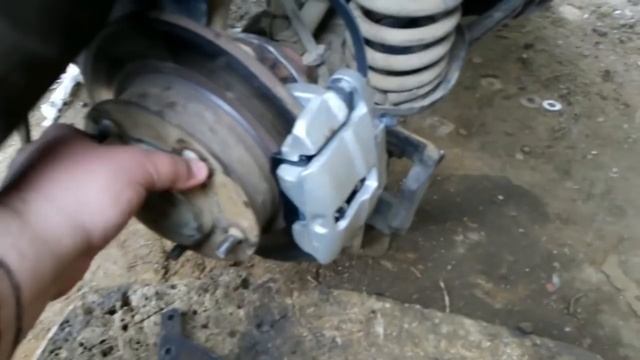 Установка суппортов от ваз 2108 на Шниву, Ниву смотреть онлайн