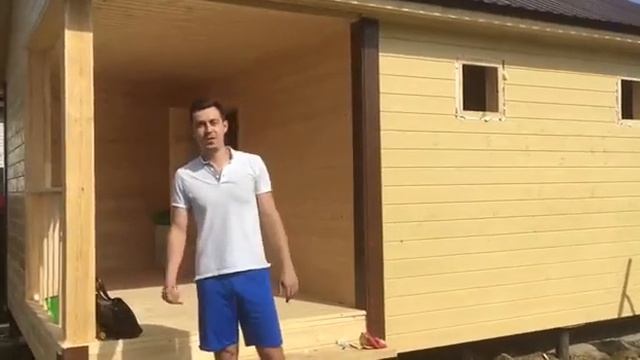 Отзыв о строительстве каркасной бани размером 4х6 метров смотреть онлайн