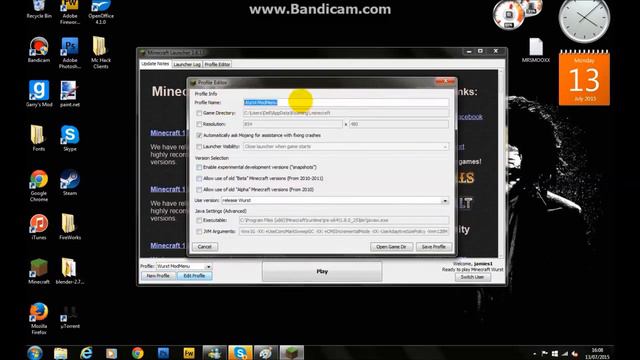MINECRAFT online mod menu hack and how two install смотреть онлайн