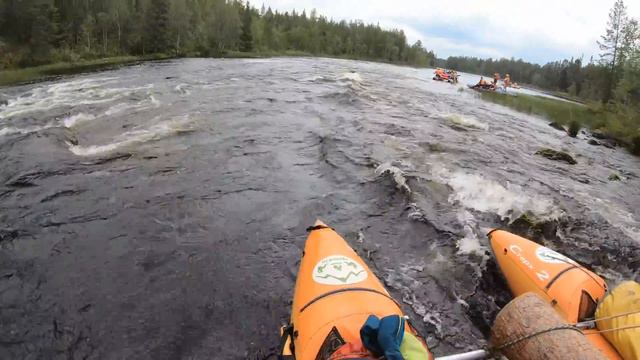 Карелия. р. Пистайоки. Шиверы и все все все! смотреть онлайн