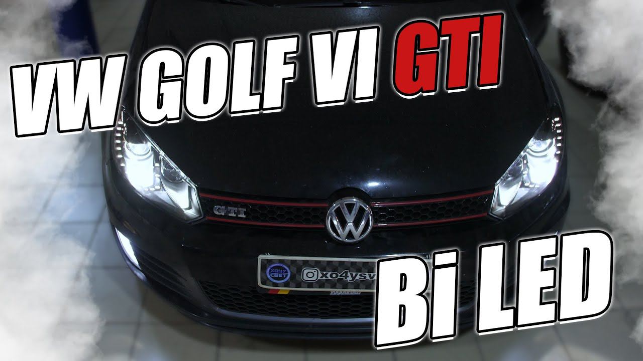 Трансформация VW Golf 6 GTI! Ставим Aozoom A10. смотреть онлайн