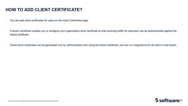 Two-Way SSL | webMethods.io Integration Tutorials смотреть онлайн
