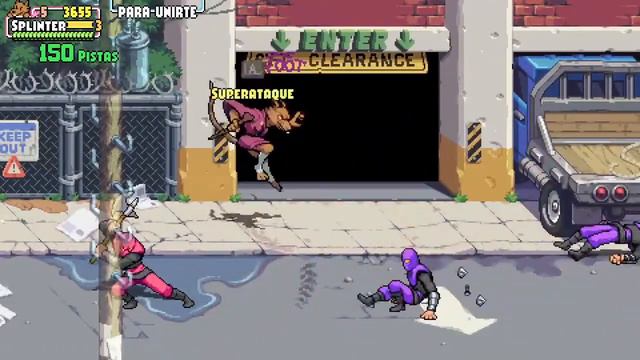 TMNT: Shredder's Revenge - Episode 2 - No Damage Challenge with Splinter смотреть онлайн