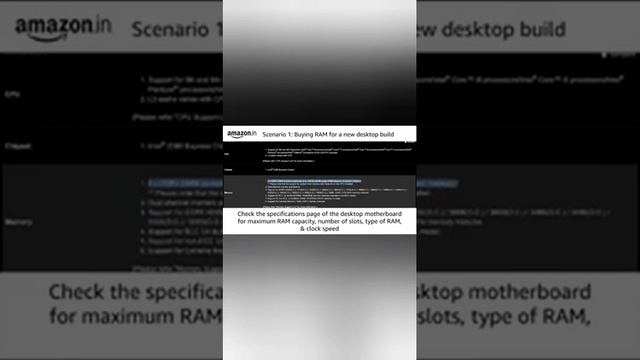 How to buy RAM | LAPTOP RAM| MEMORY | 8 GB - 1600 MHz - DDR3 RAM for PC and Desktops |amazon смотреть онлайн