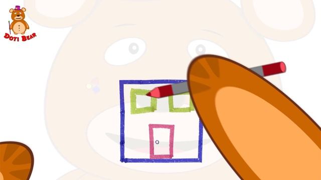 Как нарисовать дом ? смотреть онлайн