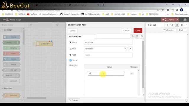Publisher & Subscriber Using Node Red In Easy Method | #noderedtutorials #nodered #pubsub смотреть онлайн