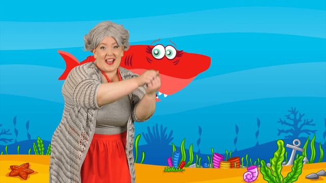 Детские песенки Baby Shark и детские стишки о животных из Bounce Patrol смотреть онлайн