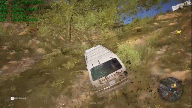 Tom Clancy's Ghost Recon: Wildlands Open Beta on GeForce GT 920M | Windows 10 смотреть онлайн