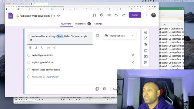 Full-stack web development Quiz number 7: Typescript Quiz Contest Winner смотреть онлайн