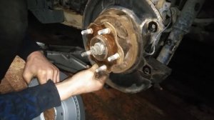 Замена задних тормозных Дисков. Колодок. Ниссан Х ТРЕЙЛ