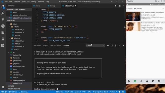 #1 Redux Async Await | News Api смотреть онлайн