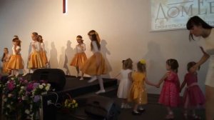 Детский танец на пасху