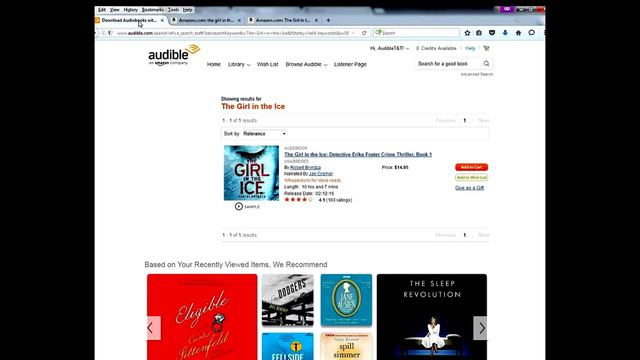 Audible Tip: The Girl in the Ice: Detective Erika Foster Crime Thriller for only $1.99!!! смотреть онлайн