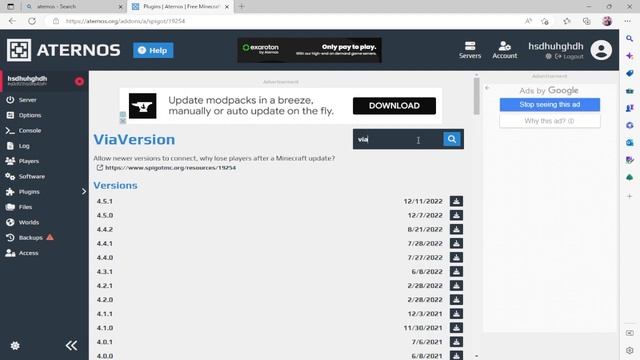 How to make 24/7 online Server ?| In Aternos for java+pe | Play multiplayer with friends смотреть онлайн