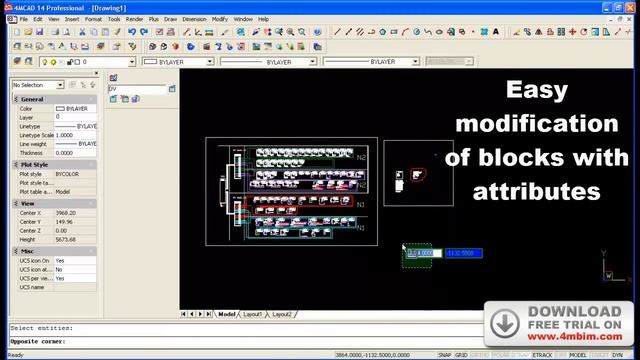 4MCAD 14 Smart Alternative to AutoCAD смотреть онлайн
