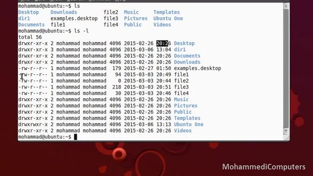 05 - Unix | Linux Shell - List File | Directories | Permission - ls command - Hindi смотреть онлайн
