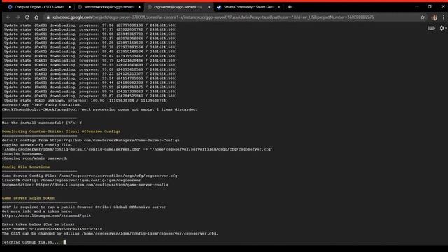 [Arabic] How to Setup & Install a CS:GO Server - Google Cloud Platform - CS: GO كيفية تثبيت خادم смотреть онлайн