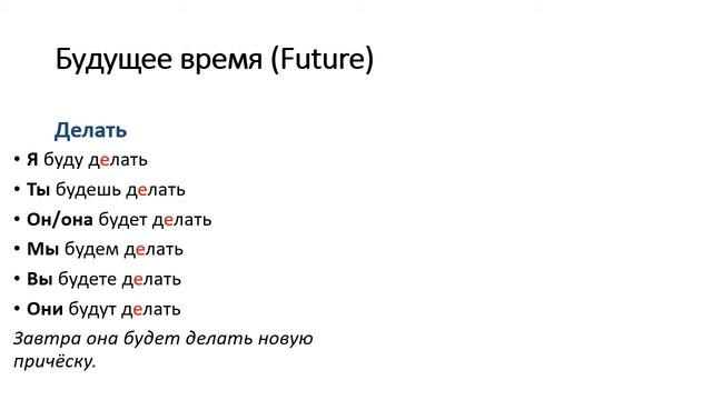 Русские глаголы "делать" и "сделать" (А1) (Russian verbs) смотреть онлайн