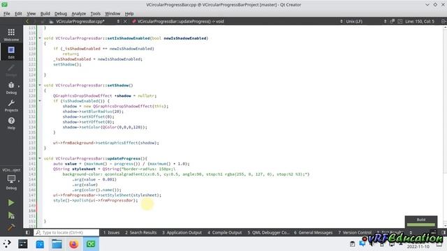 آموزش Qt - Custom Widget ایجاد ProgressBar смотреть онлайн
