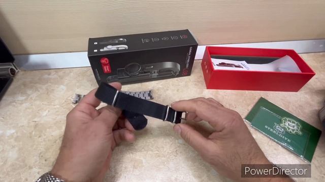 Steeldive SD1996AC обзор. Два браслета + ремешок. смотреть онлайн