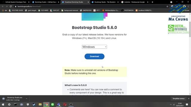 KK2 Bahasa Pemrograman (Download Boostrap Studio) смотреть онлайн