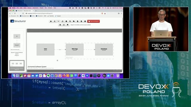 Diagrams as code 2.0 • Simon Brown • Devoxx Poland 2022 смотреть онлайн
