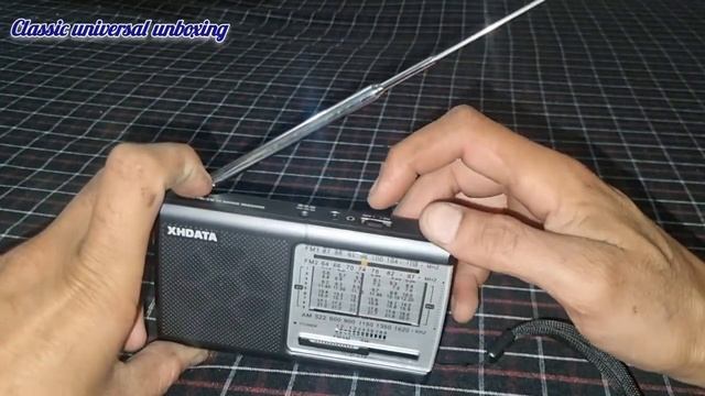 Xhdata D-219 International Radio Unboxing And Review @WildMuttINC