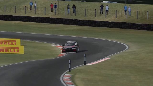 Mercedes 190E Evo Cadwell park смотреть онлайн