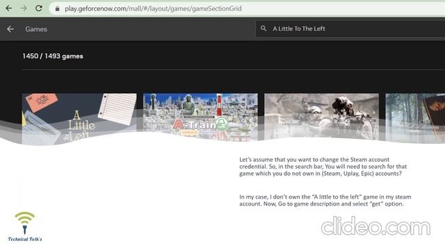 GFN | GeForce Now | How To Change Steam/Uplay/Epic Account In GFN | 100% Trick