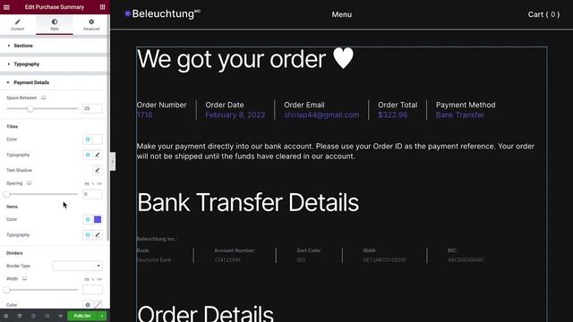 How to Use the WooCommerce Purchase Summary Widget in Elementor [PRO] смотреть онлайн