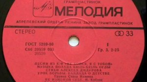 Полад Бюль-Бюль Оглы - 1984 - Песни Из Кинофильма ''Не Бойся, Я С Тобой !..'' © [LP] © Vinyl Rip