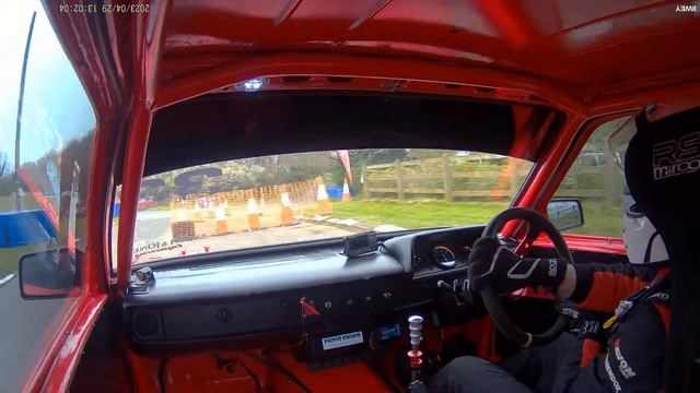 Craigantlet Hillclimb 23' Dan Campbell Toyota Starlet смотреть онлайн