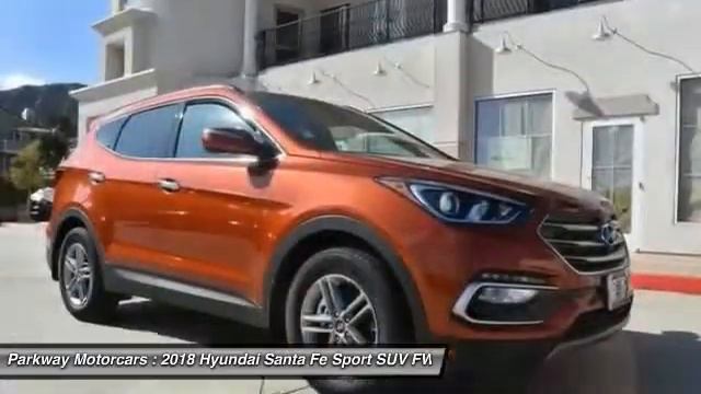 2018 Hyundai Santa Fe Sport Valencia CA 2188274 смотреть онлайн